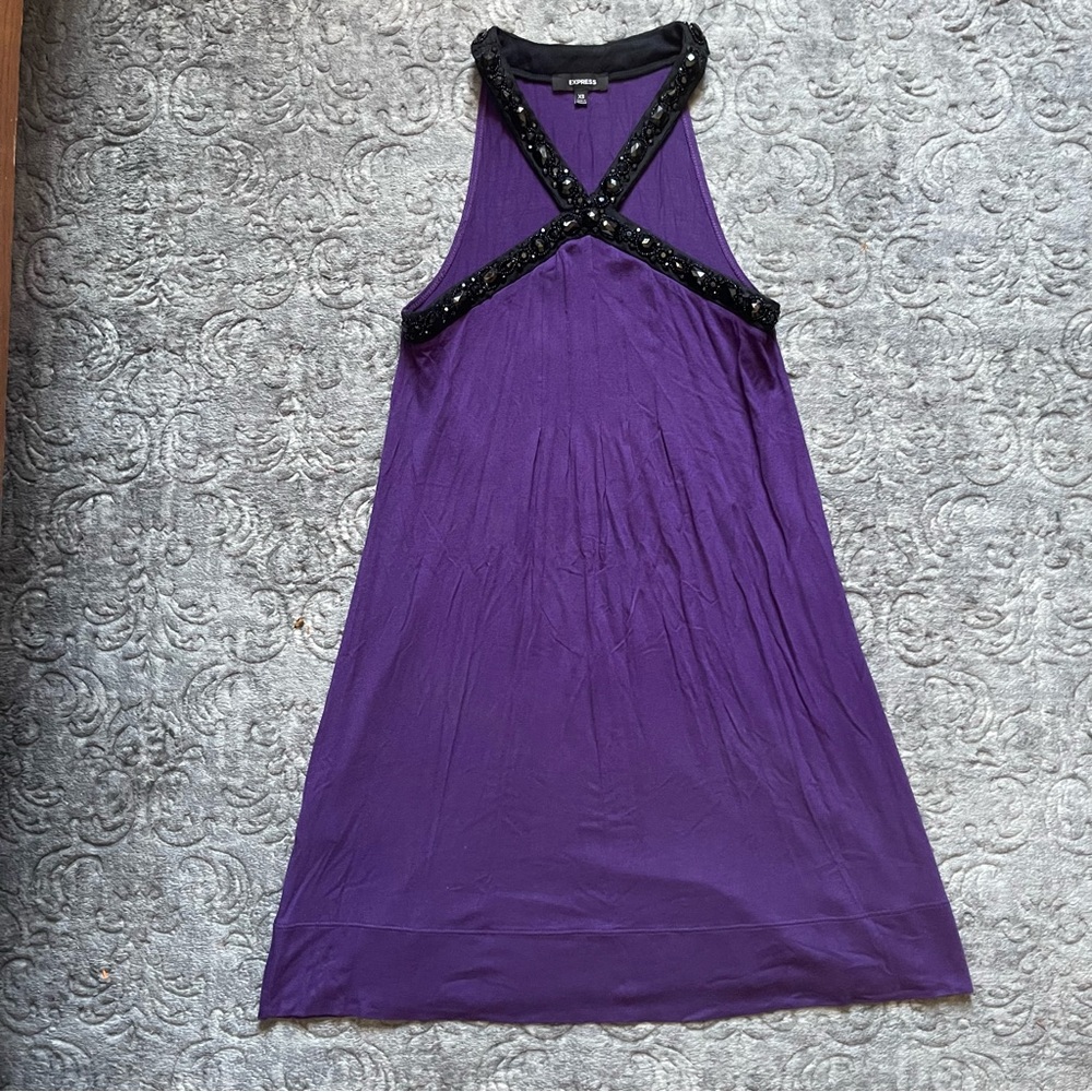EXPRESS Purple Dress XS